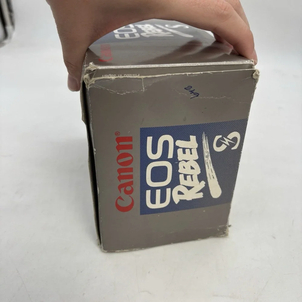 Cannon EOS Rebel S Camera Black Excellent Condition NEW IN BOX